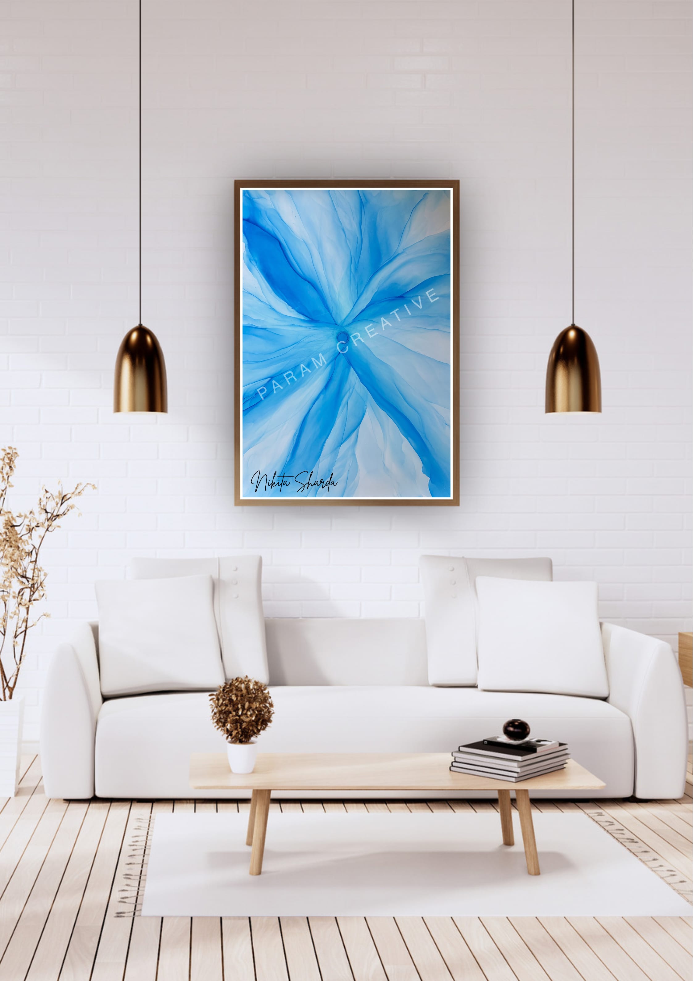 Curtain Flow in a living room setting